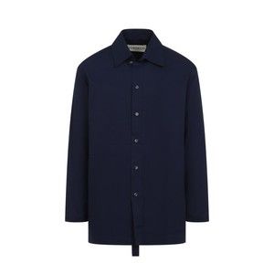 Mordecai Ink Blue Pocket Collar Shirt - NWT